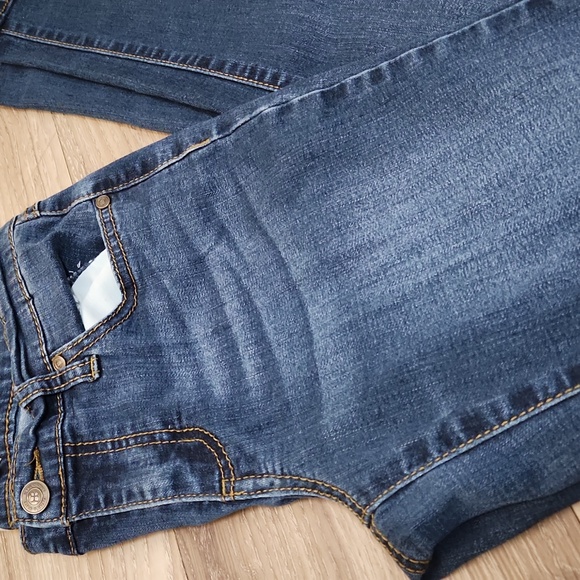 Altar'd State Denim Stretchy Skinny Straight Blue Jeans Women's 28 - Picture 10 of 16